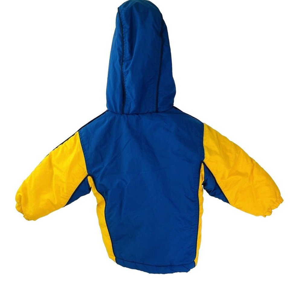 Toddler Jacket Coat Baby Child's 2T Outbrook Kids Winter Parka Blue Gold Hooded